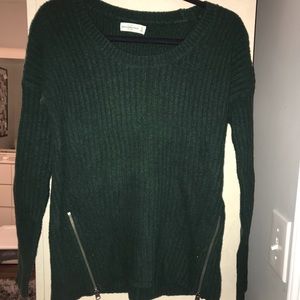 abercrombie green sweater